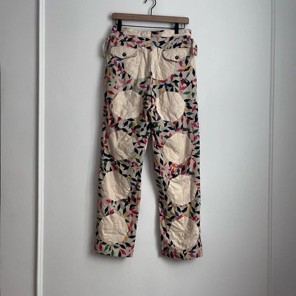 Colorful Geometric Men's Chinos - Picture 4 of 16